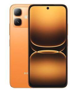 Infinix SMART 20 Sunlike Orange – front and back