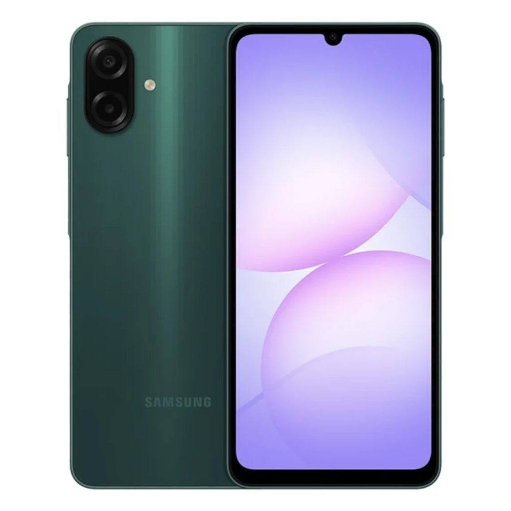 Samsung Galaxy A07 in Green