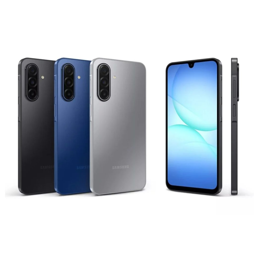 Samsung Galaxy A17 in three colours